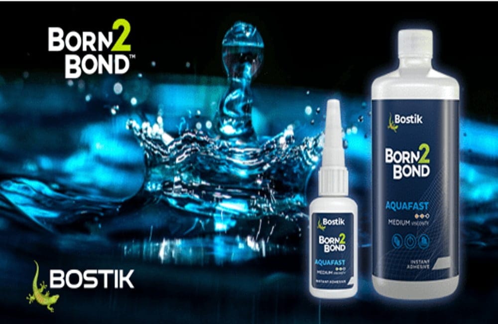Aquafast är ett lim som kan bibehålla egenskaper och vidhäftning även vid nedsänkning i vatten samt i fuktiga miljöer, även vid limning av två olika typer av material mot varandra