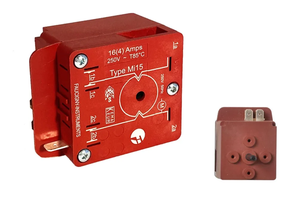 Vår leverantör Faucigny utvecklar och tillverkar tidströmställare av högsta kvalitet.