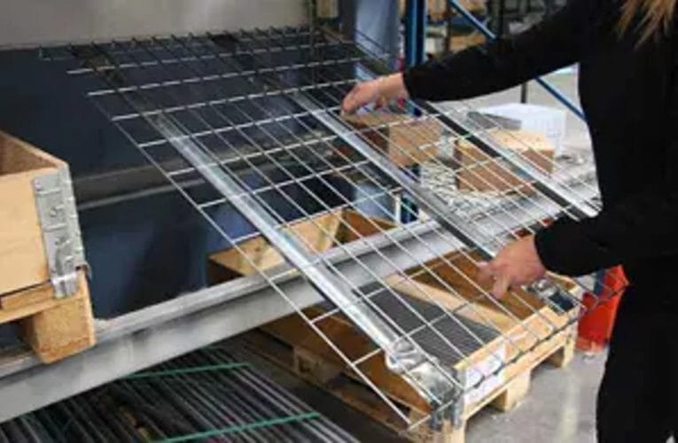 Axelent Shelfstore nätthyllplan är en säker och stabil produkt för lager i alla storlekar