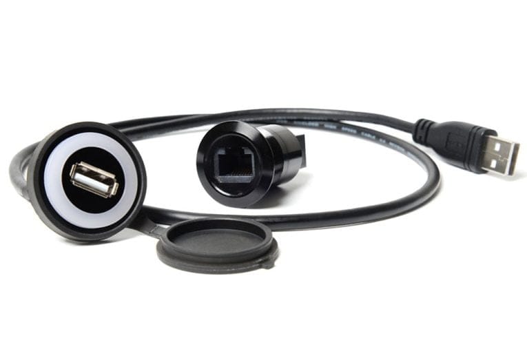 OEM Electronics – Panelmonterade RJ45 och USB