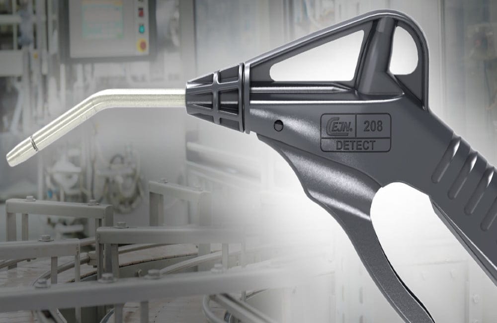208 Detect blåspistol: En ny banbrytande lösning för förbättrad livsmedelssäkerhet