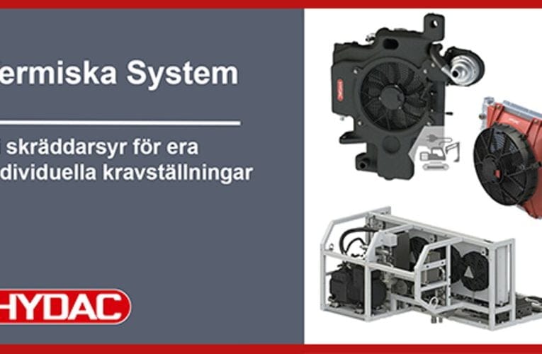 HYDAC – Termiska system – Vi skräddarsyr för era individuella krav