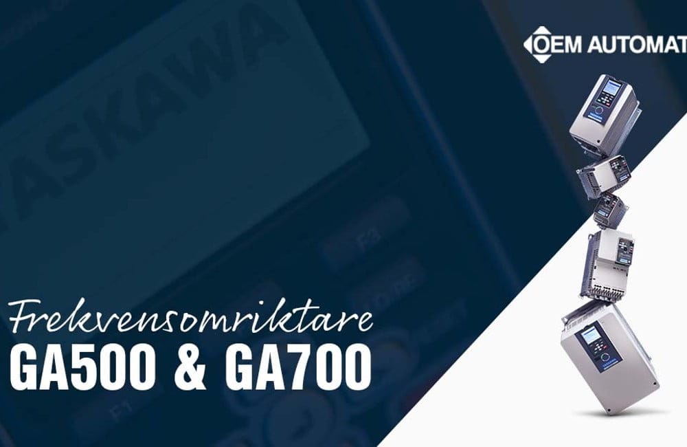 Dette billede illustrere OEM Automatic AB – Yaskawas frekvensomriktare – Här är fördelarna!