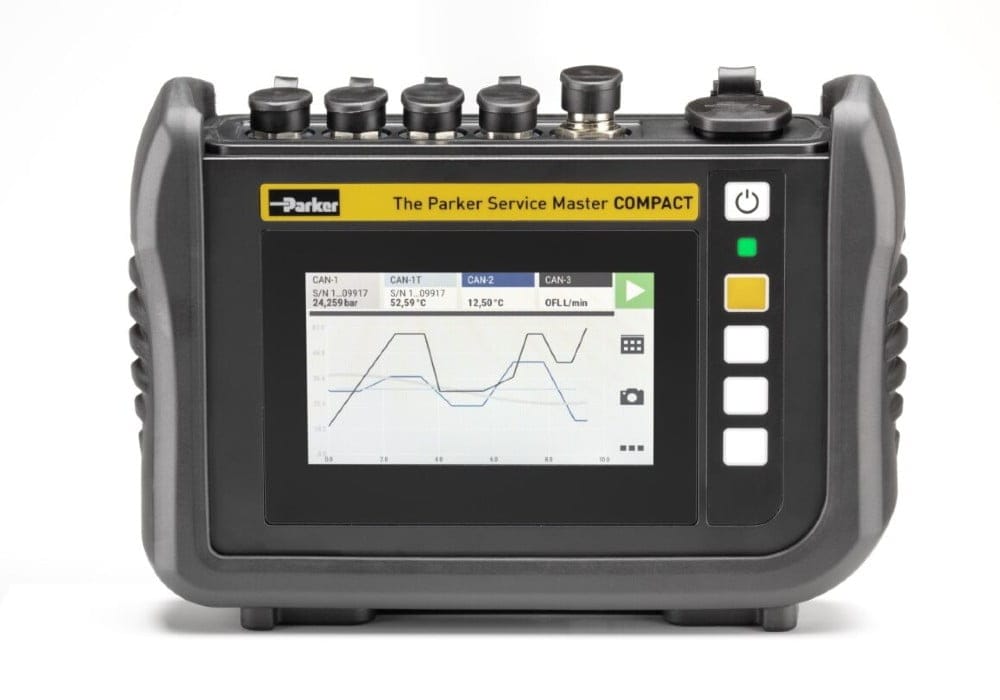 Parker SensoControl introducerar Parker Service Master COMPACT för övervakning och diagnostik på plats
