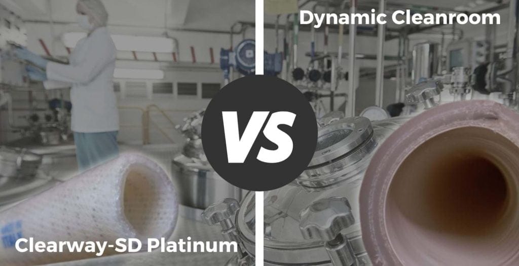 Pharma showdown: Clearway vs. Cleanroom