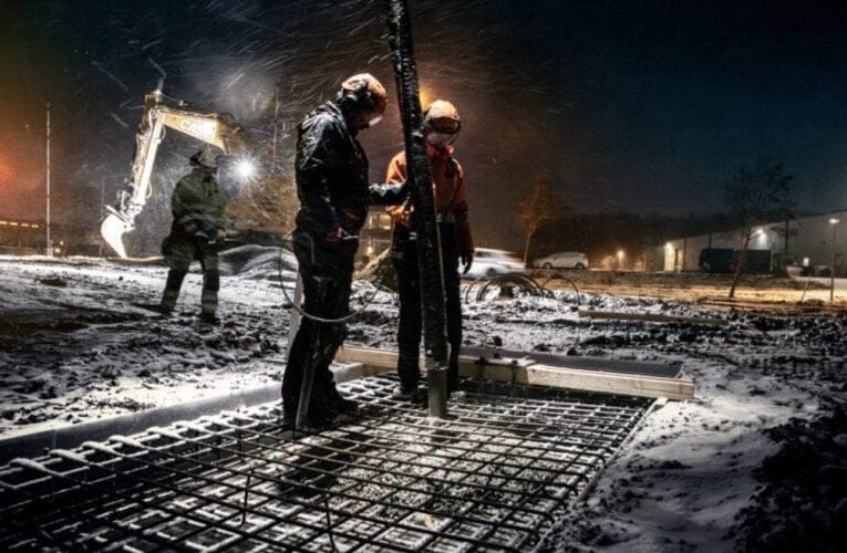 Celsa Steel Service – Kompletta armeringselement räddar tidsplanen under vintergjutningen