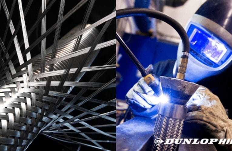 Visste du att Dunlop Hiflex levererar monterade metallslangar i rostfritt/syrafast stål?