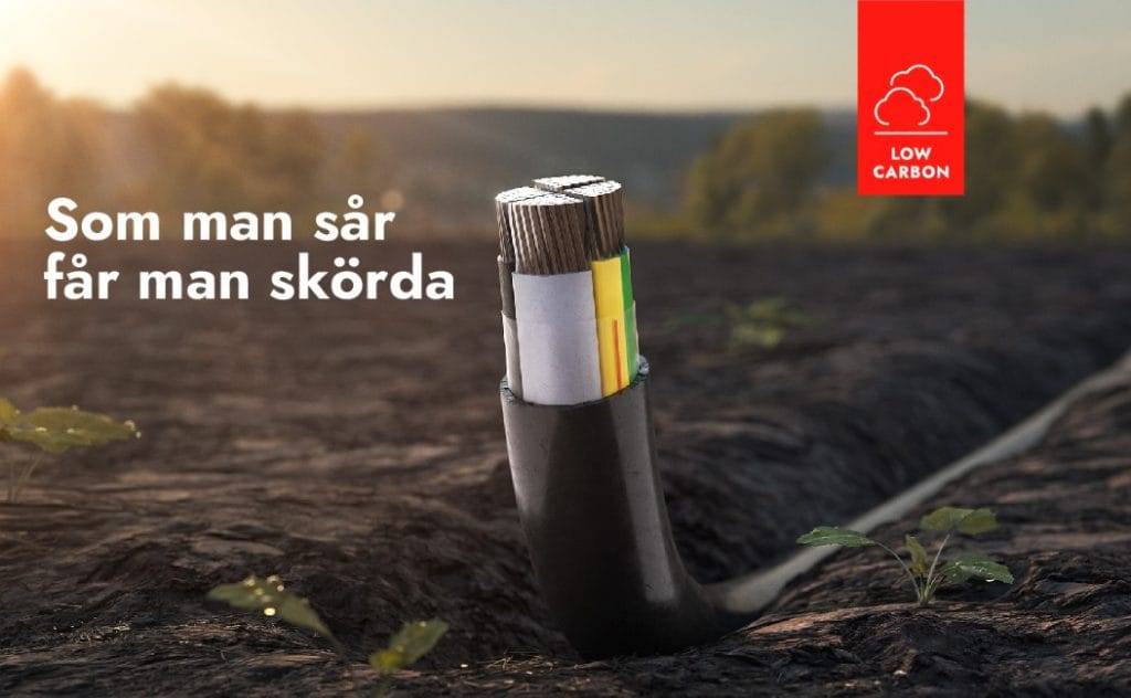 Nexans lanserar klimatsmart alternativ - Nexans AML – 1 kV kraftkabel