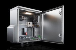 Rittal - Systemfördelar med blänkande rostfritt stål