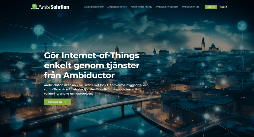 Spetskompetens inom smarta mätare och Internet-of-Things inom värme, kyla och vatten. Först i Europa med integrerad LoRa inom bl.a. fjärrvärme. Vi digitaliserar VA, fjärrvärme och fastigheter!