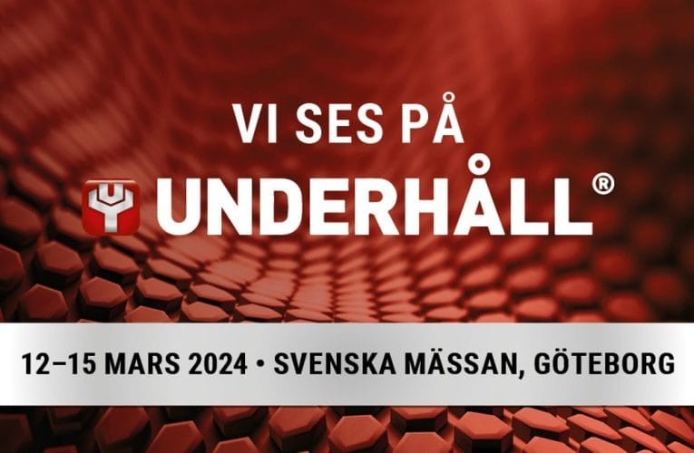 Besök oss på Underhållsmässan