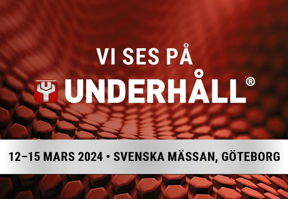 Besök oss på Underhållsmässan