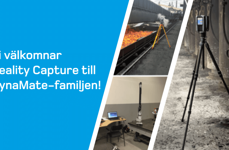 DynaMate förvärvar INTEC Industri AB:s Reality Capture