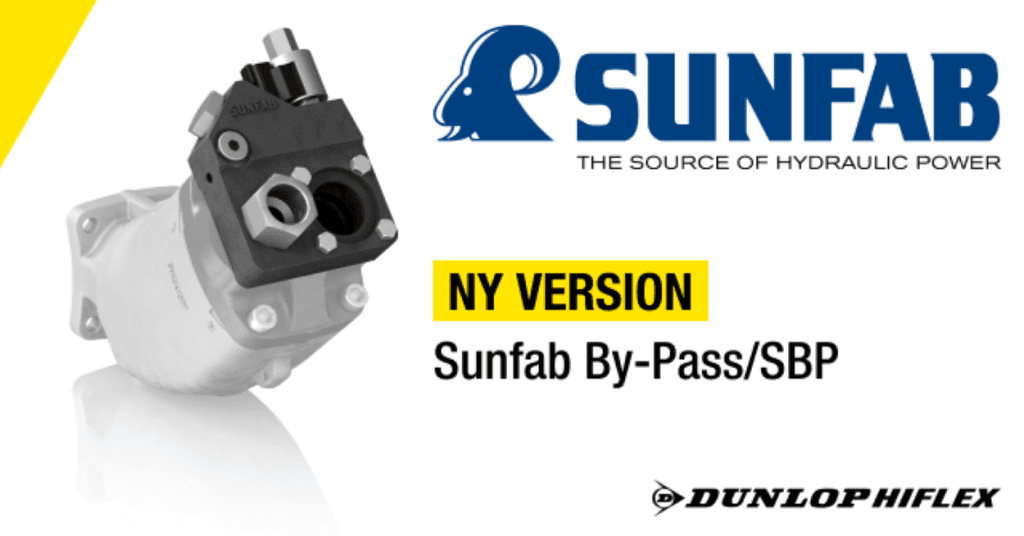 Dette billede illustrere Dunlop Hiflex – NY VERSION AV SUNFAB BY-PASS/SBP!