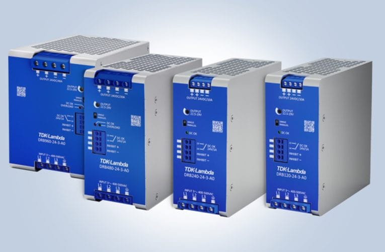 TDK-Lambda – Ny AC-DC DIN rail strömförsörjning