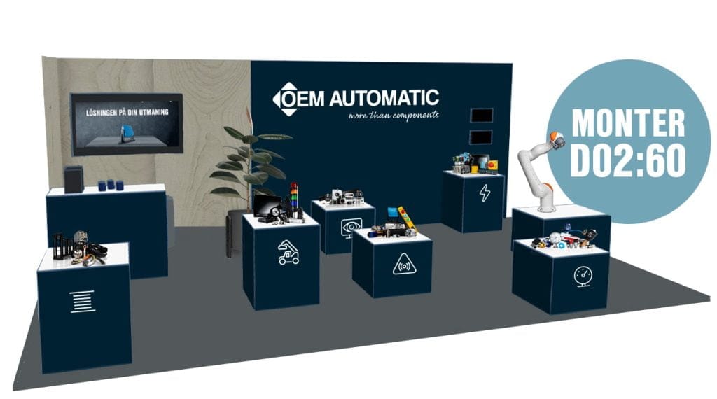 Vi ställer ut på Elmia Automation