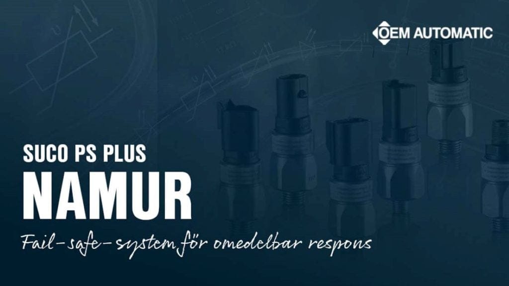 SUCO lanserar nu sin andra generation tryckvakter, den nya PLUS-serien, som innebär extra elektroniska funktioner som kan anpassas efter kundens eller applikationens beho