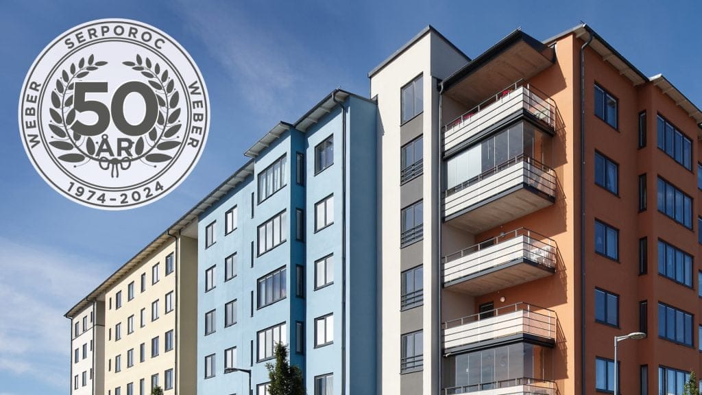 Weber designar, tillverkar och marknadsför produkter och lösningar inom puts, fasad, golvavjämning, plattsättning och betong