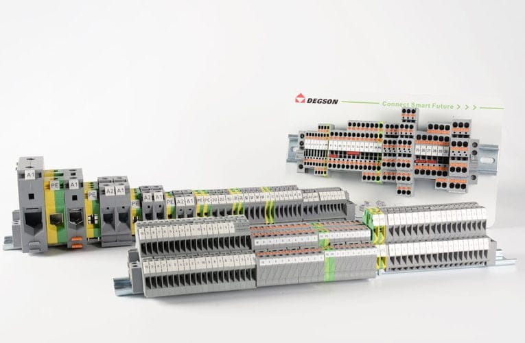 OEM Electronics – Radplint för DIN-skena