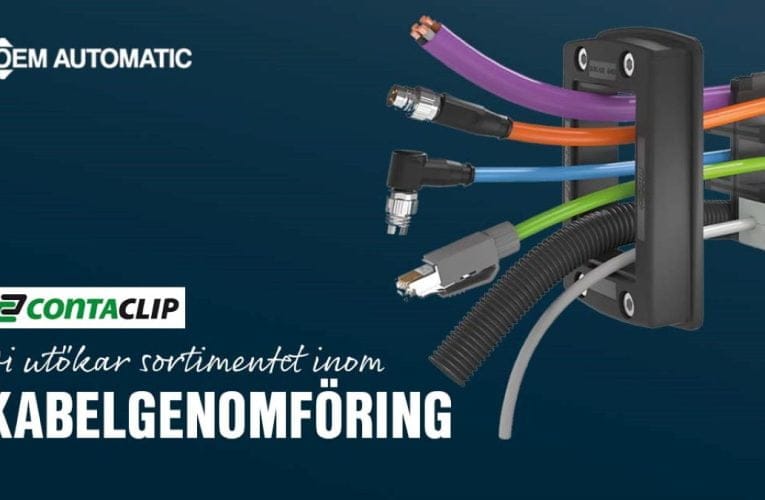 OEM Automatic AB – Ny tillverkare – Conta-Clip!