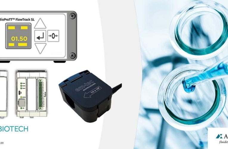 BioProTT Clamp-On SL beröringsfria flödesgivare från AxFlow