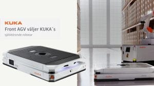 Front AGV väljer KUKA:s självkörande robotar