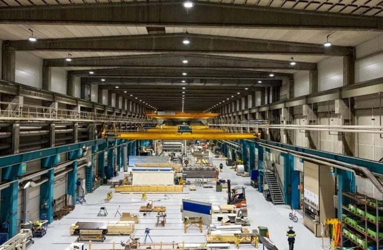 Byte av industribelysning på rekordtid