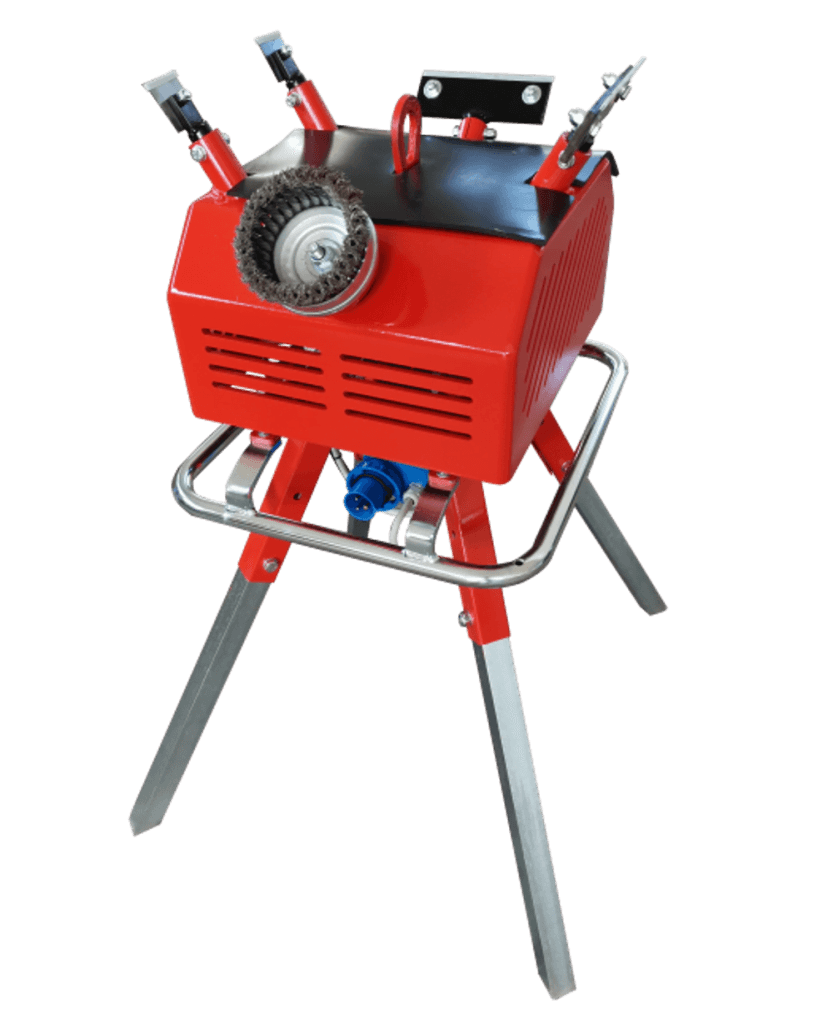 Gammal tegelrengöringsrobot – gamla tegel renare