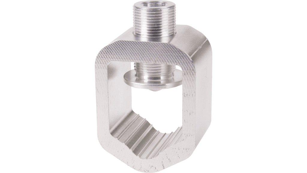 Dette billede illustrere RM300 Innovativ aluminiumklämma för aluminium och kopparledare