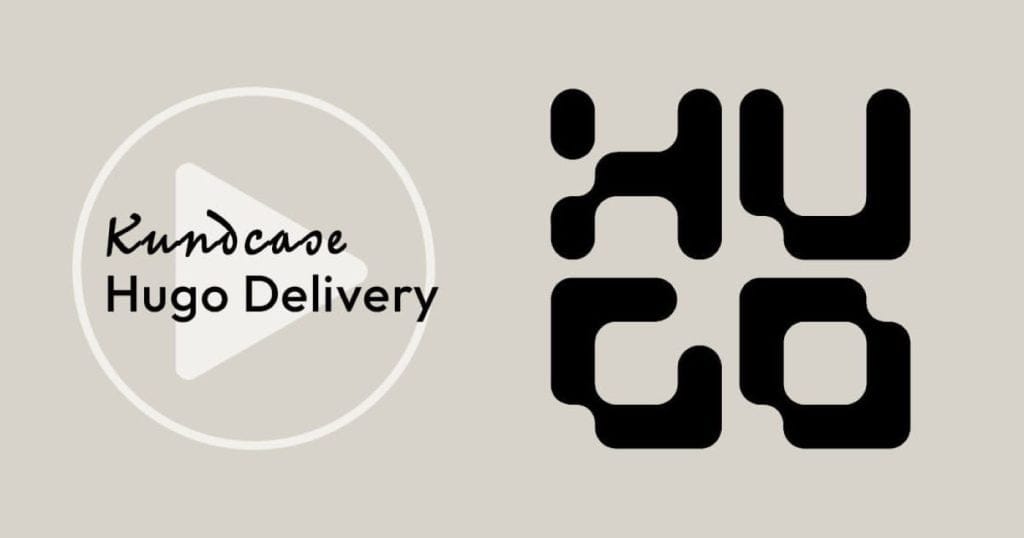 Dette billede illustrere OEM Motor AB – Autonoma robotar revolutionerar leveranser – Hugo Delivery visar vägen