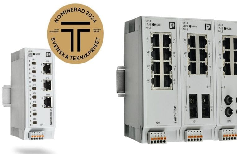 Lansering av SPE-Switch: Framtidens nätverkslösning för industriell automation