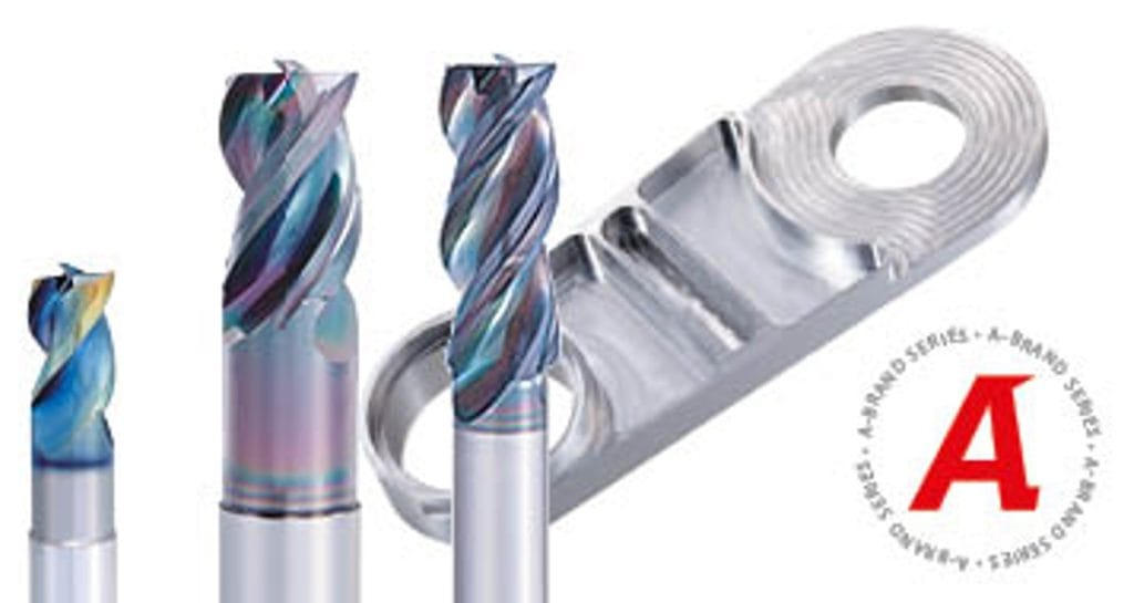 Dette billede illustrere OSG Scandinavia – Optimera din aluminium­bearbetning med AE-N fräsar!