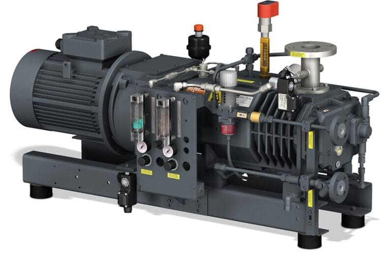 Busch Vacuum Solutions och Pfeiffer Vacuum tillsammans på Processteknik