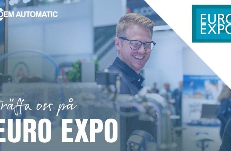 Varmt välkommen till vår monter på EURO EXPO i Lund