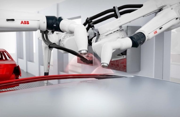 ABB lanserar ny färgspruta för effektiva och hållbara lackeringsverkstäder