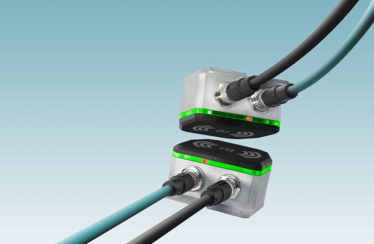 Trådlös överföring av Ethernet och matning