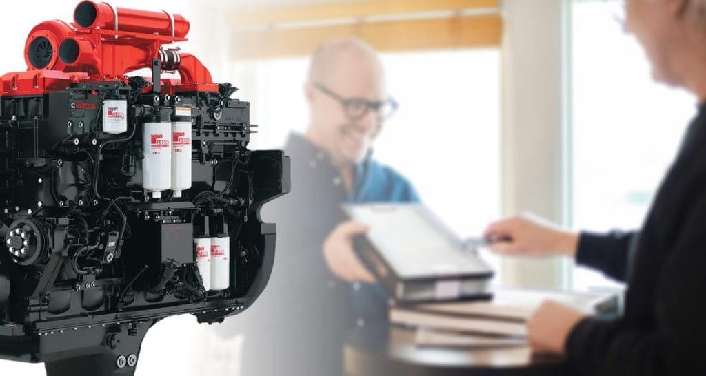 Dette billede illustrere Filterteknik – Dieselmotorfiltrering