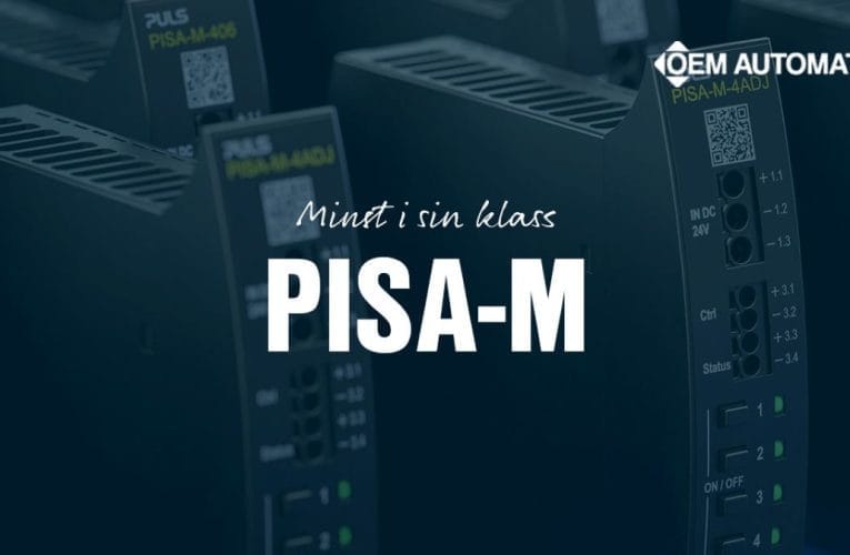 Världens minsta 4-kanaliga säkringsmodul – PISA-M från PULS
