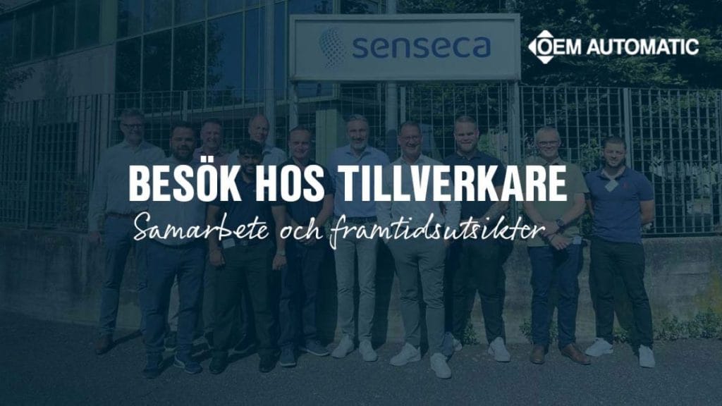 Dette billede illustrere OEM Automatic besöker Senseca: Fokus på kalibrering, vätgas och väderdata