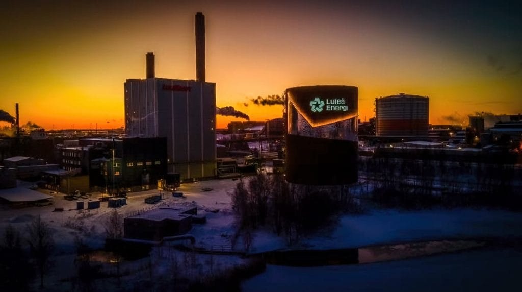Dette billede illustrere Handbok för sänkta fjärrvärmetemperaturer