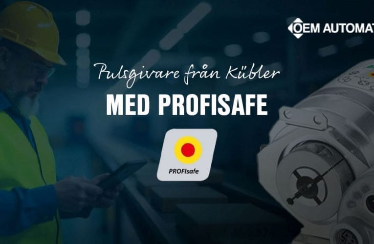Pulsgivare från Kübler med Profisafe