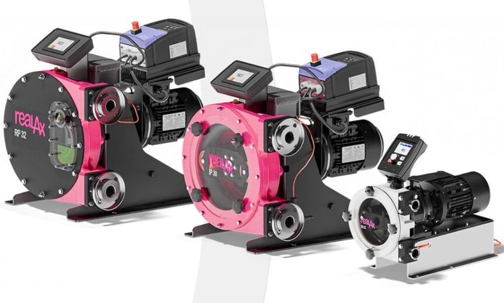 Ny doserings- och styrenhet för realAx slangpumpar från AxFlow