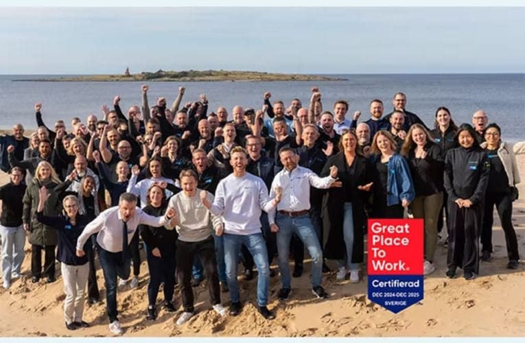 Colly Flowtech är certifierat som A Great Place to Work