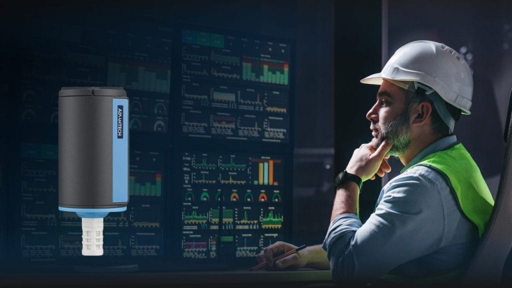 Dette billede illustrere LoRaWAN sensorer som får jobbet gjort