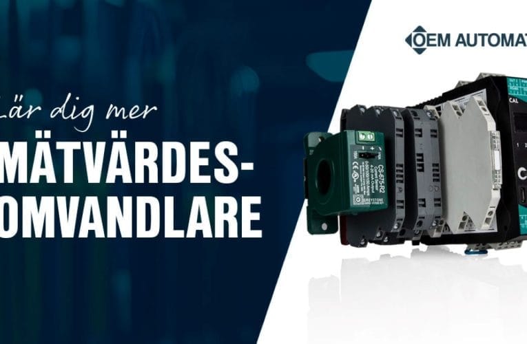 Hitta rätt mätvärdesomvandlare för specifika applikationer
