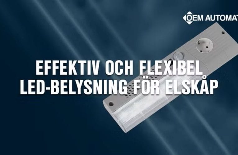 LED-belysning för elskåp – Stego Slimline SL025