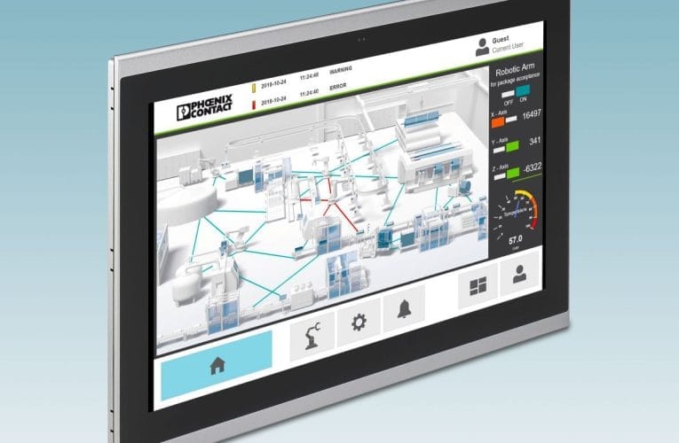 Skapa HMI direkt i PLCnext kostnadsfritt med HTML5