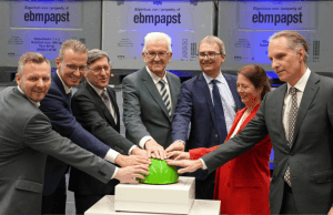 Dette billede illustrere ebm-papst HighSpeed Technical Center banar väg för hållbara innovationer