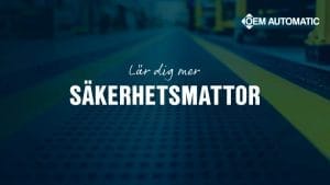 Dette billede illustrere Säkerhetsmattor för ökad trygghet i industrimiljöer