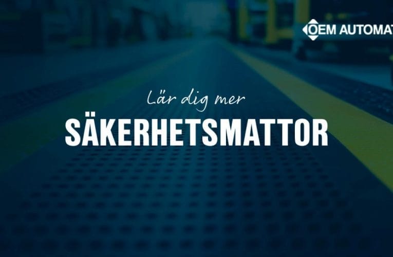 Säkerhetsmattor för ökad trygghet i industrimiljöer